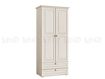 Шкаф Платяной Элит-1 МДФ Сандал Светлый  (Ш-975 мм x Г-577 мм х В-2185 мм)