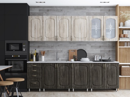 Кухонный Гарнитур Миранда МДФ 2500 мм