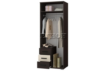 Шкаф №1 Ноктюрн-11 ЛДСП/Разные Цвета (Ш-800 х В-2120 х Г-470 мм)