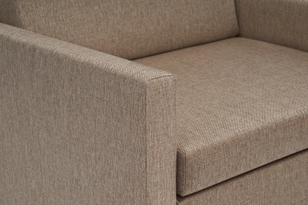 Кресло выкатное Виктория-5 темно-бежевое