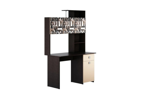 Уголок школьника Паскаль-2 венге / фотопечать Браун